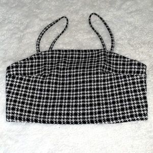 cropped garage tank!! size: xs